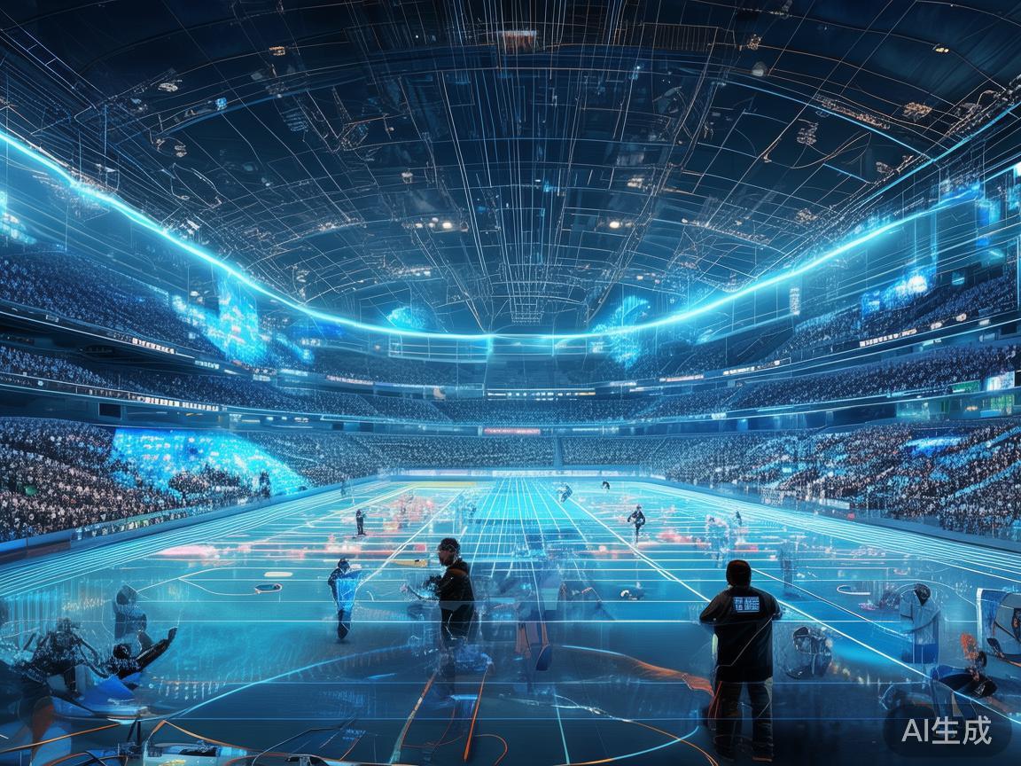 在全球范围内，体育产业正通过不断引入前沿科技实现跨